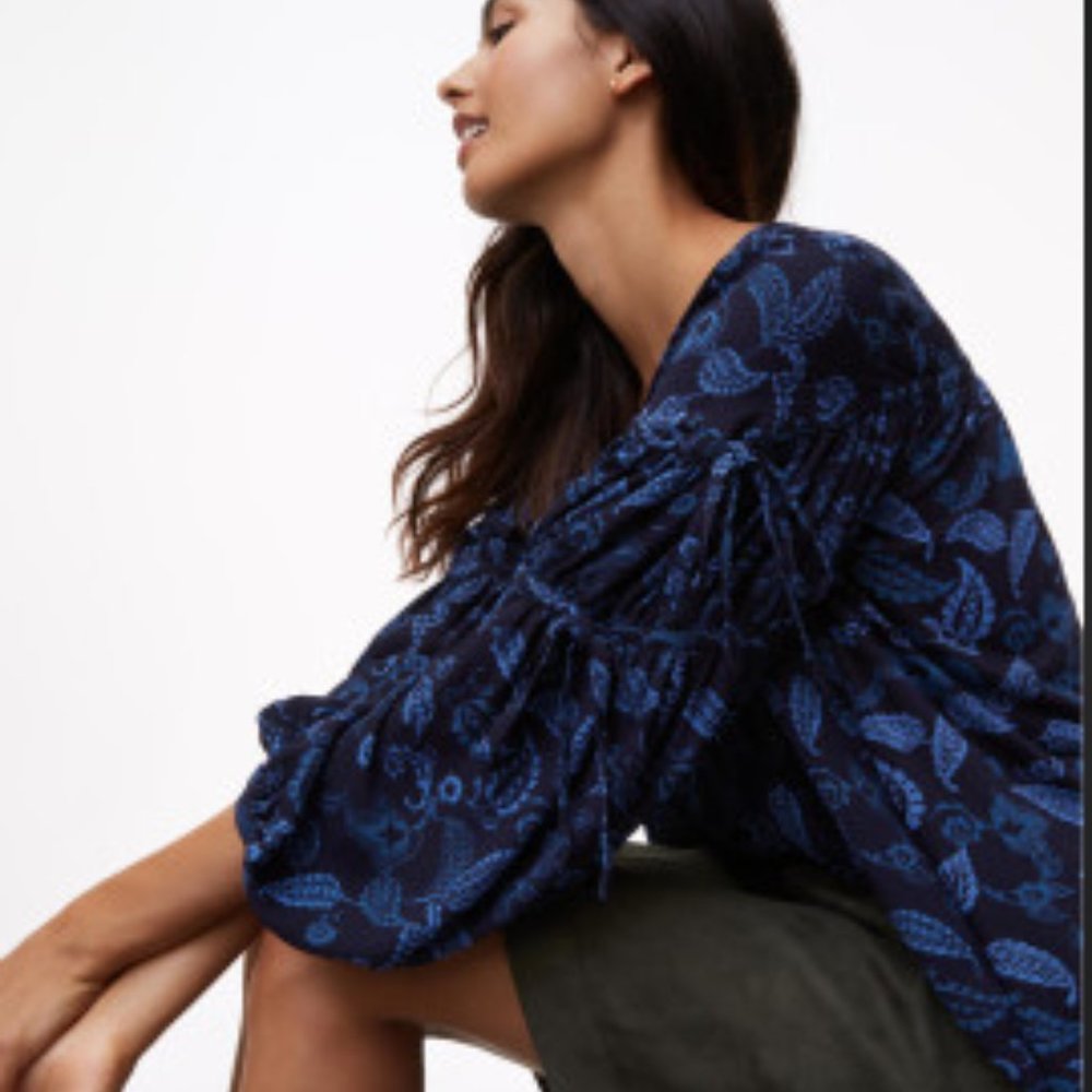 Loft Paisley Top